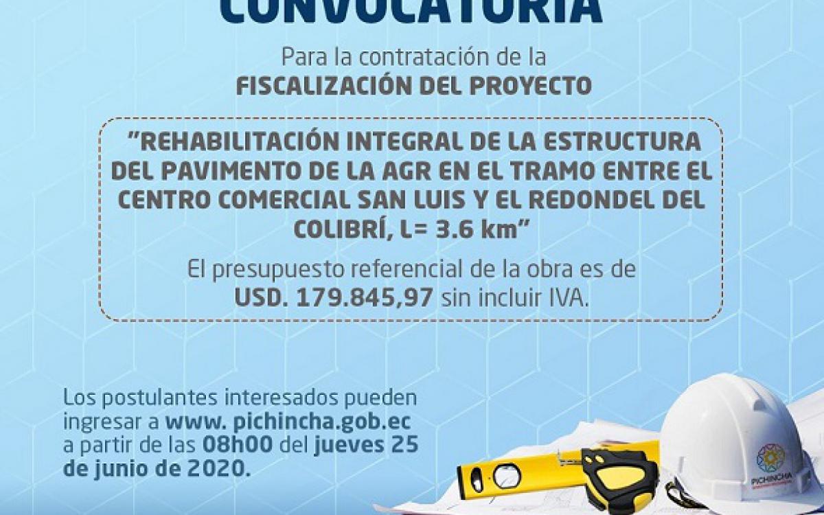 PublicaciÃ³n Especial de Concurso de ConsultorÃ­a